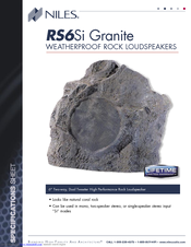 Niles RS6Si Granite Manuals | ManualsLib