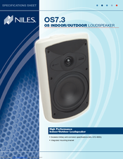 Niles OS7.3 Specification Sheet