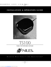 Niles TS100 Installation & Operating Manual
