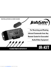 Niles JobSite IR-KIT Installation And User Manual