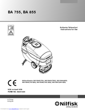 Nilfisk-Advance 56315044 Instructions For Use Manual