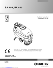Nilfisk-Advance 56315043(755C) Instructions For Use Manual