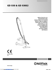 Nilfisk-Advance GD 930S2 Instructions For Use Manual