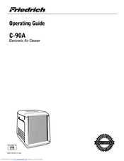 Friedrich C-90A Operating Manual