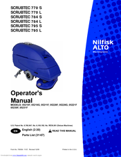 Nilfisk-ALTO Scrubtec 784 S Operator's Manual
