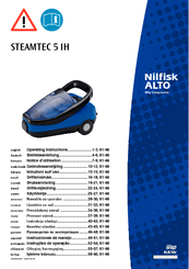Nilfisk-ALTO STEAMTEC STEAMTEC 5 IH Operating Instructions Manual