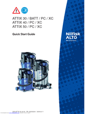 Nilfisk-ALTO ATTIX 50 XC Quick Start Manual