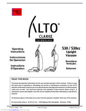 Alto 530 Operating Instructions Manual