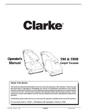 Clarke 590 Operator's Manual