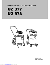 HEPA UZ 878 Operator's Manual
