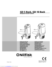 Nilfisk-advance Gd 5 back Manuals 