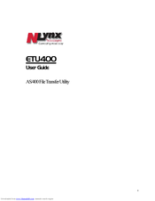 Nlynx ETU400 User Manual