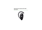 Nokia HS-54W - Headset - Over-the-ear User Manual