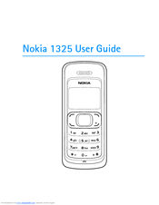 Nokia 1325 User Manual