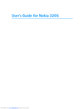 Nokia 3205 - Cell Phone - CDMA2000 1X User Manual