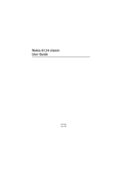 Nokia 6124 classic User Manual