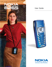 Nokia 8265 - Cell Phone - AMPS User Manual