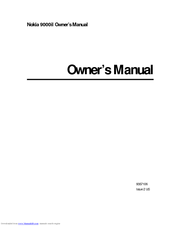 Nokia 9000il Owner's Manual