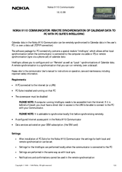 Nokia COMMUNICATOR 9110 Software Manual