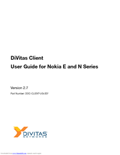 Nokia DOC-CLIENT-UG-207 Software Manual
