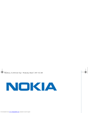 Nokia NOKIA 9201597R001 User Manual