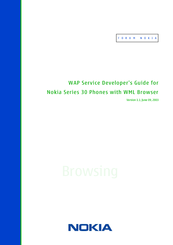 Nokia SERIES 30 Developer's Manual