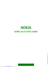 Nokia Series 60 Manual