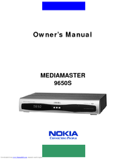 Nokia Mediamaster 9650S Owner's Manual