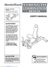 NordicTrack STRENGTH COMBINATION BENCH User Manual