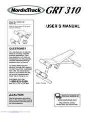 NordicTrack Grt310 User Manual