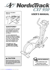NordicTrack CXT 950 User Manual