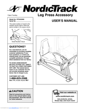 NordicTrack NTSA03990 User Manual