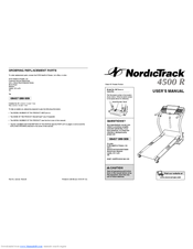 NordicTrack NETL98131 User Manual