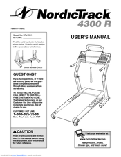 NordicTrack 4300 R NTL15941 User Manual