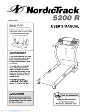 NordicTrack 5200r Treadmill User Manual