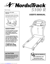 NordicTrack 5100 R Treadmill User Manual