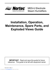 Nortec MES-U Installation & Operating Manual