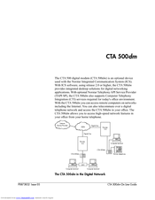 Nortel CTA 500dm Installation Manual