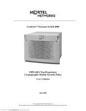 Nortel Contivity Extranet Switch 4600 Owner's Manual
