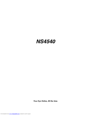NetComm NS4540 User Manual