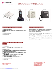 LG-Nortel LDP-7008 User Manual