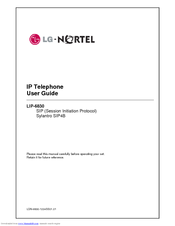 Nortel LIP-6830 User Manual