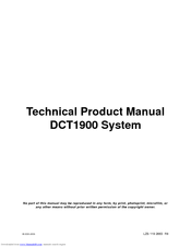 Nortel DCT1900 Technical Product Manual