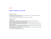Nortel Regular Telephone User Manual