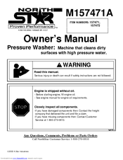 North Star M157471A Owner's Manual