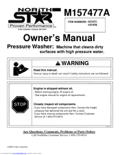 North Star 157477 Owner's Manual