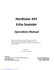 NorthStar 491 Echosounder Operation Manual