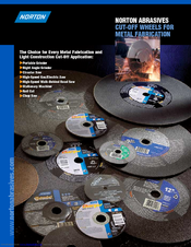 Norton Cut-Off Wheels Metal Fabricati Brochure