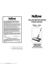 NuTone CT650 Operating Instructions Manual
