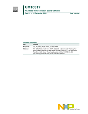 NXP Semiconductors OM62G5E-R58 User Manual